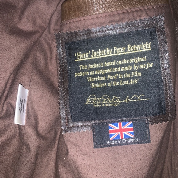 Wested Leather Indiana Jones Jacket - Picture 8 of 16